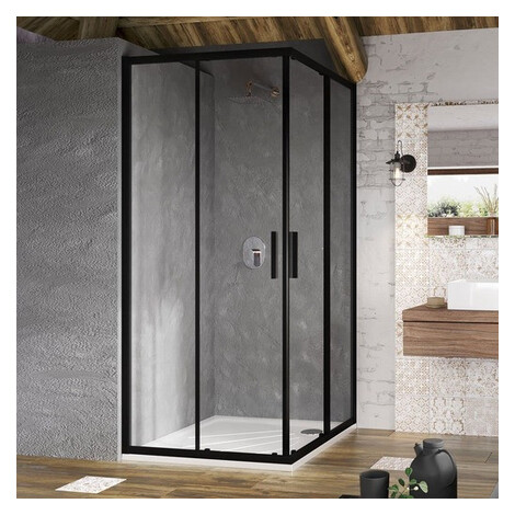 Ravak Blix Slim sprchový kút štvorec 90 cm X1LM70300Z1