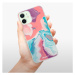 Odolné silikónové puzdro iSaprio - New Liquid - iPhone 12 mini