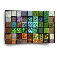 Obraz Blocks Abstract - 60x40 cm