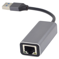 PremiumCord adaptér USB3.0 -> LAN RJ45 ETHERNET 10/100/1000 MBIT Aluminium