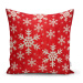 Súprava 4 vianočných obliečok na vankúš a behúň na stôl Minimalist Cushion Covers Happy Holiday