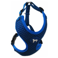 Postroj Active Dog Mellow L tmavo modrý 2x45-65cm
