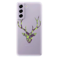 Odolné silikónové puzdro iSaprio - Deer Green - Samsung Galaxy S21 FE 5G