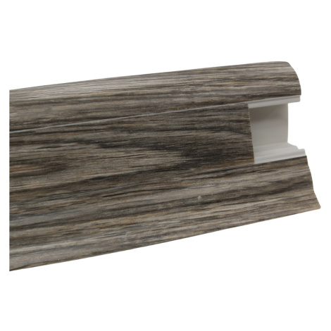 Soklová podlahová lišta SLK50 W643 Borovice severská 200, 2000x50x25 mm, hnědá, Döllken