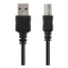 USB kábel 2.0 A vidlica – B vidlica 2m