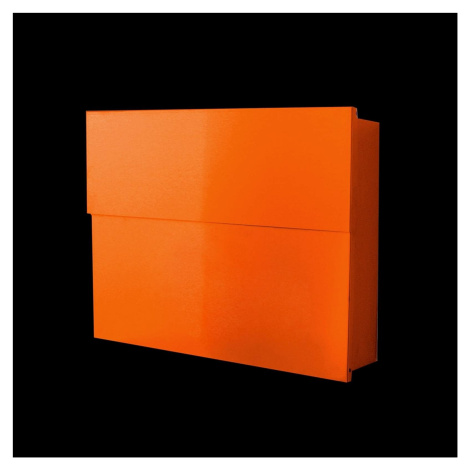 Oranžové poštové schránky