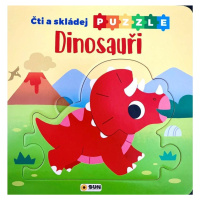 Sun Čti a skládej puzzle Dinosauři CZ verzia