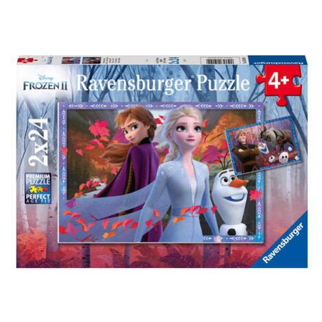 Ravensburger Disney Ľadové kráľovstvo 2 Puzzle 2x24 dielikov