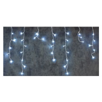 SLOVAKIA TREND RETAZ MAGICHOME VIANOCE ICICLE, 480 LED STUDENA BIELA, JEDNODUCHE SVIETENIE, CASO