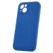 Silikónové puzdro na Apple iPhone 12 Mini Mag Invisible Pastel tmavo modré