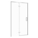CERSANIT - Sprchové dvere LARGA chróm 120X195, ľavé, číre sklo S932-122