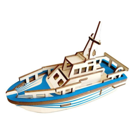 Woodcraft Drevené 3D puzzle Loď