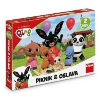 Piknik a Oslava 2v1 Zajačik Bing detské spoločenské hry v krabici 33,5x23x3,5cm