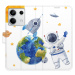 Flipové puzdro iSaprio - Space 06 - Xiaomi Redmi Note 13 5G