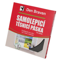 DEN BRAVEN - Samolepiaca tesniaca páska do okien a dverí šedá 9mmx2