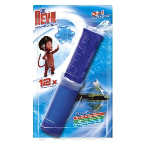 Dr. Devil 5v1 Point Block WC blok v tube Polar Aqua na 12 použití 75 ml