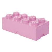 LEGO® úložný box 25 x 50 x 18 cm - svetloružová