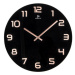 Lowell 14897NR dizajnové nástenné hodiny