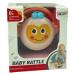 mamido  Baby Rattle Pastelové farby Ball