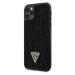 Guess Rhinestones Triangle Metal Logo Kryt pre iPhone 11 Pro Black