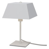 Biela stolová lampa s kovovým tienidlom (výška  31 cm) Perth – it's about RoMi