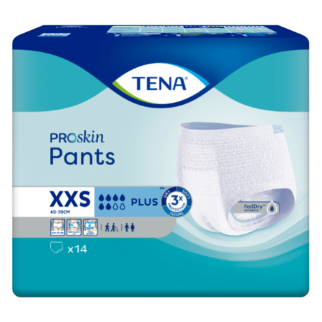 TENA Inkontinenčné nohavičky Pants Plus XXS 14 ks