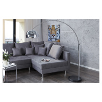 Estila Dizajnová moderná stojaca lampa Big Bow II 170-205 cm chróm