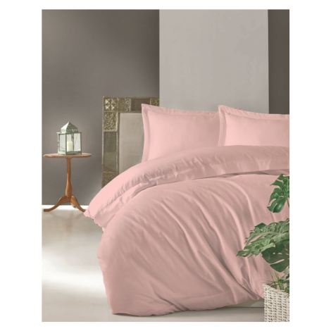 Cottonbox obliečka bavlnený satén Satin Pink - 220x200 / 2x70x90 cm
