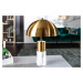 LuxD 24987 Dizajnová stolová lampa Aamira 52 cm zlatá