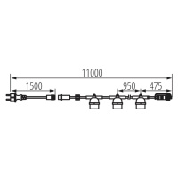 GRL 11M10E27-B Svetelná girlanda