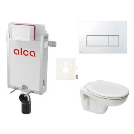 Cenovo zvýhodnený závesný WC set Alca na zamurovanie + WC S-Line S-line Pre SIKOAP8