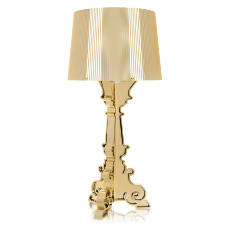 Kartell Bourgie stolová LED lampa E14, zlatá