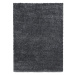 Kusový koberec Brilliant Shaggy 4200 Grey Rozmery kobercov: 280x370