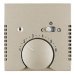 Kryt pre termostat duálny otočný šampanská metalíza Basic55 (ABB)