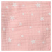 Ružová mušelínová detská deka 75x75 cm – Bébé Douceur
