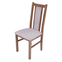 Sconto Jedálenská stolička BOLS 14 dub stirling/sivá