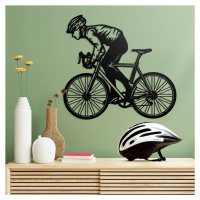 Darček pre cyklistu - Drevený obraz na stenu
