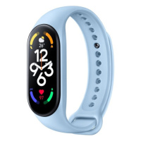 Xiaomi Mi Smart Band 7, silikónový remienok, nastaviteľný, svetlomodrý, továrenský