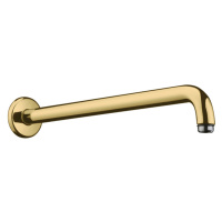 Hansgrohe Hansgrohe, sprchové rameno 389 mm, leštený vzhľad zlata, HAN-27413990