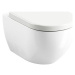 RAVAK WC Uni Chrome závesné biele