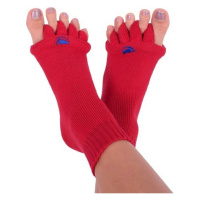 HAPPY FEET Adjustačné ponožky red veľkosť M