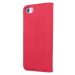 Apple iPhone 15 Plus, Puzdro s bočným otváraním, stojan, Smart Magnet, červené