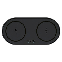 TRONIC® Qi® nabíjačka Dual, 20 W (čierna)