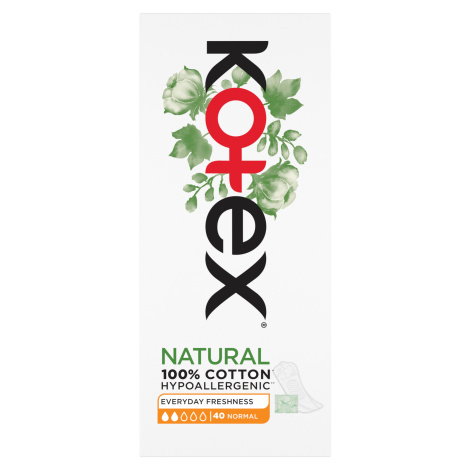 KOTEX ® vložky Natural Normal 40 ks