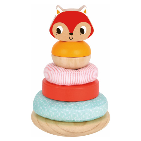 Tooky Toy Nasadzovacie krúžky Líška