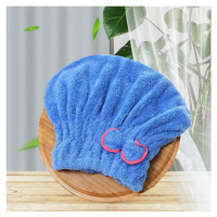 Uteráková čiapka na sušič vlasov - modrá