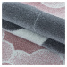 Kusový koberec Funny 2101 pink Rozmery koberca: 160x230