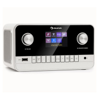 Auna Connect 100 MKII, Internetové rádio, Media Player, Bluetooth, DAB/DAB+, ovládanie aplikácio