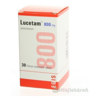 Lucetam 800 mg na funkciu mozgových buniek, 30ks