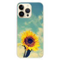 Odolné silikónové puzdro iSaprio - Sunflower 01 - iPhone 14 Pro Max